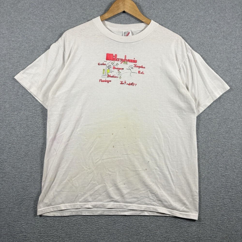 ⁠Vintage 90s Millersylvania State Park 1992 T Shirt L Single Stitch Jerzees USA